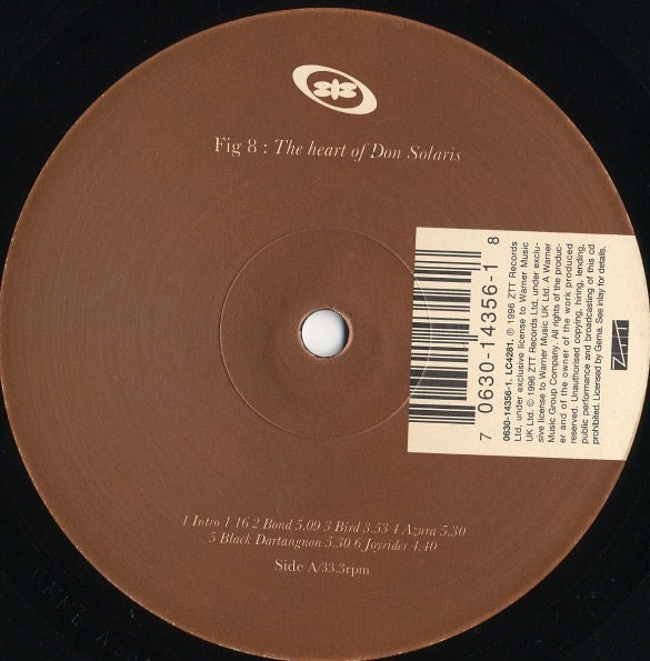 808 State – Don Solaris LP vinyl record, image 5 of 6