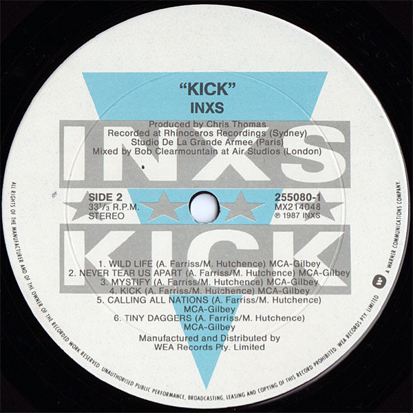 INXS – Kick LP vinyl record, image 5 of 7