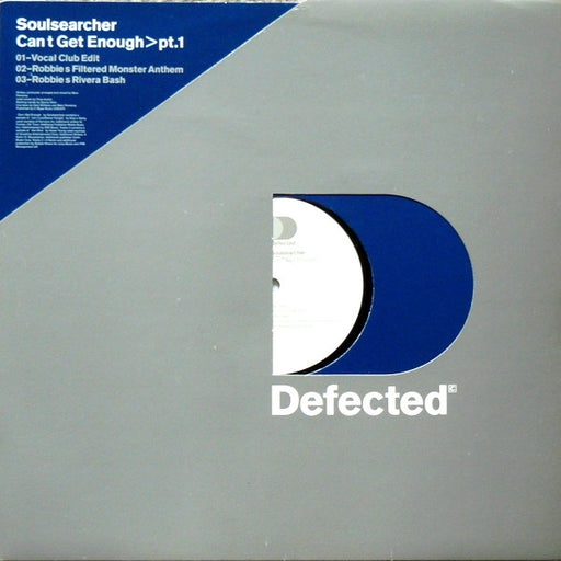 Soulsearcher – Can't Get Enough>Pt.1 12" vinyl record, image 1 of 5