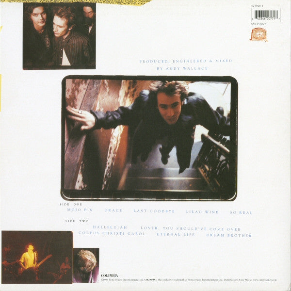 Jeff Buckley – Grace LP vinyl record, image 2 of 6