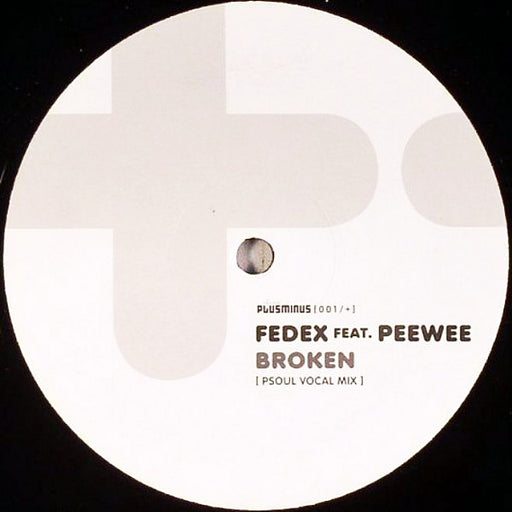 Fedex, Peewee – Broken 12" vinyl record, image 1 of 2
