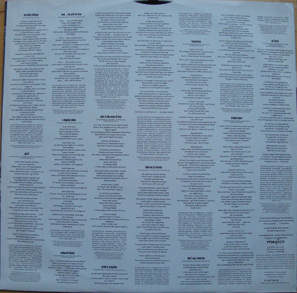 Martika – Martika's Kitchen LP vinyl record, image 6 of 10