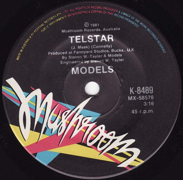 Models – Local &/Or General 7" vinyl record, image 3 of 4