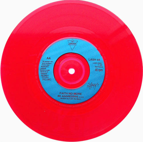 Faith No More – I'm Easy / Be Aggressive 7" vinyl record, image 5 of 8