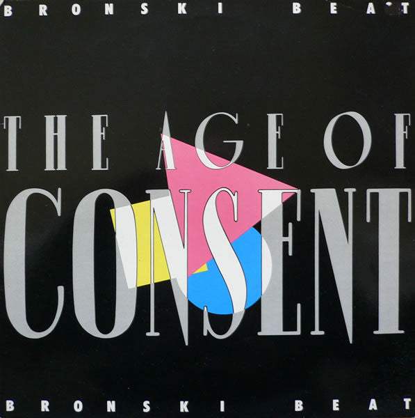 Bronski Beat – The Age Of Consent LP vinyl record, image 1 of 6