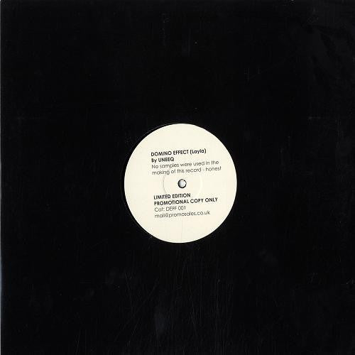 Uneeq – Domino Effect (Layla) 12" vinyl record, image 2 of 2