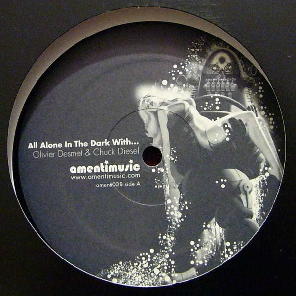 Olivier Desmet & Chuck Diesel – All Alone In The Dark With... 12" vinyl record, image 1 of 2