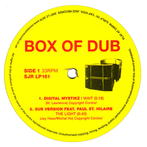 Various – Box Of Dub - Dubstep And Future Dub (3xLP) LP vinyl record, image 4 of 9