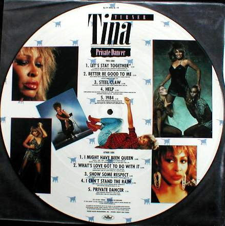 Tina Turner – Private Dancer LP vinyl record, image 4 of 4