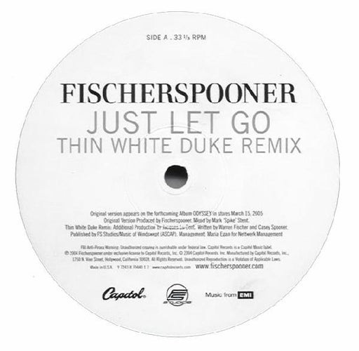 Fischerspooner – Just Let Go (Remixes)