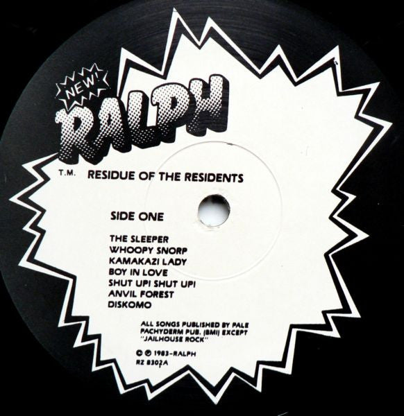 The Residents – Residue Of The Residents LP vinyl record, image 3 of 6