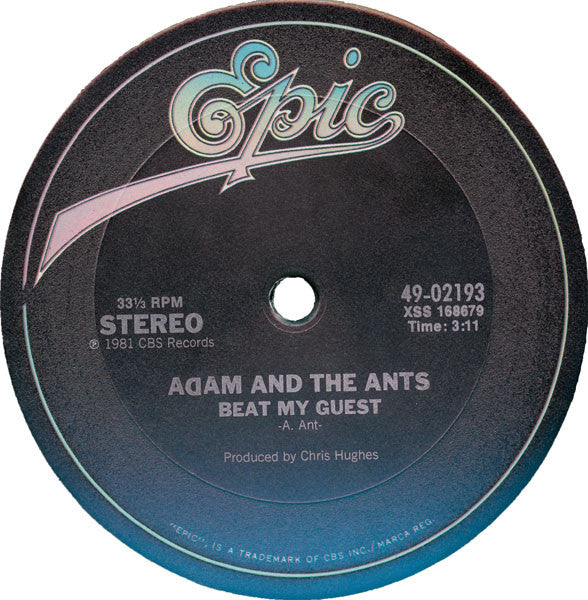 Adam And The Ants – Stand & Deliver! 12" vinyl record, image 4 of 4