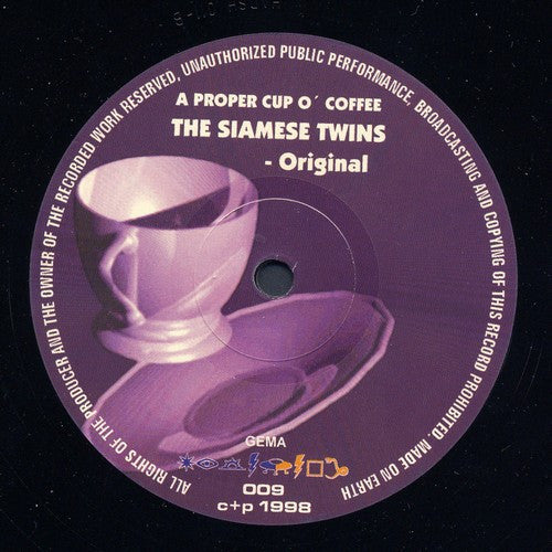 The Siamese Twins – A Proper Cup O' Coffee 12" vinyl record, image 3 of 4