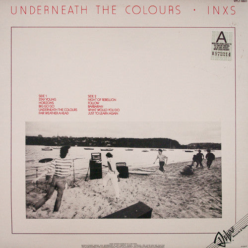 INXS – Underneath The Colours LP vinyl record, image 2 of 6