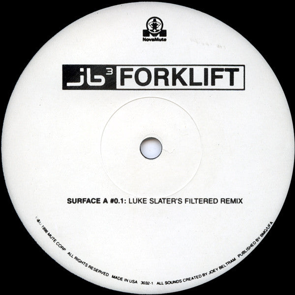jb³ – Forklift (The Remixes) 12" vinyl record, image 3 of 4