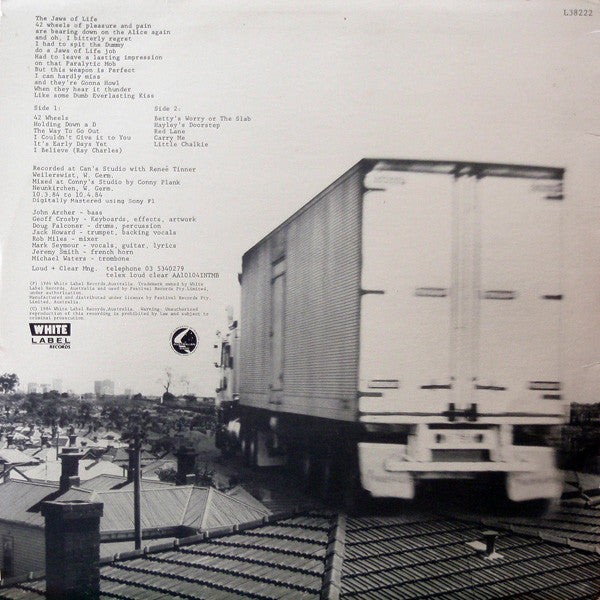Hunters & Collectors – The Jaws Of Life LP vinyl record, image 2 of 5