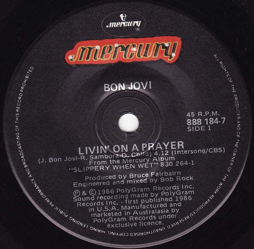 Bon Jovi – Livin' On A Prayer