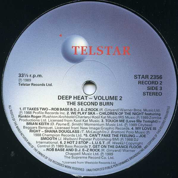 Various – Deep Heat 2 - The Second Burn (2xLP) LP vinyl record, image 6 of 9