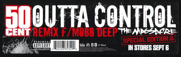 50 Cent, Mobb Deep – Outta Control (Remix) 12" vinyl record, image 3 of 4