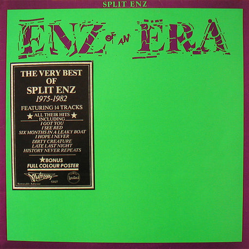 Split Enz – Enz Of An Era LP vinyl record, image 1 of 7