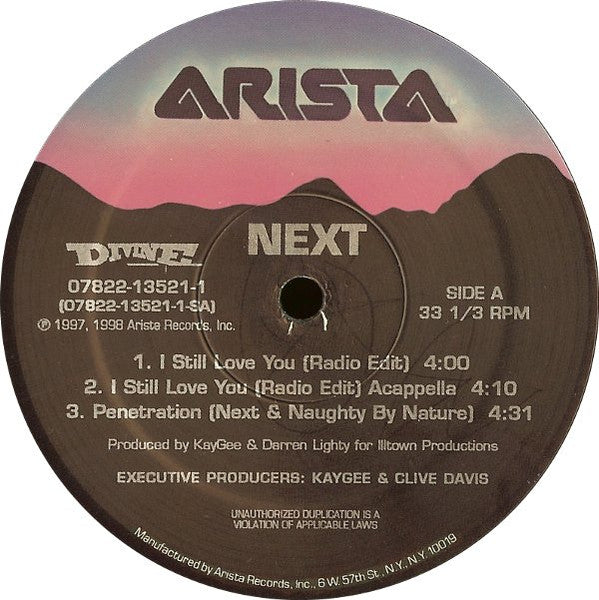 Next – I Still Love You 12" vinyl record, image 3 of 3