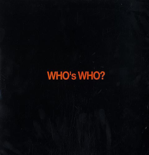 Who's Who? – What's What EP 12" vinyl record, image 1 of 4