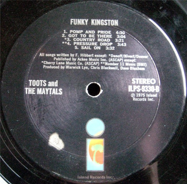 Toots & The Maytals – Funky Kingston LP vinyl record, image 4 of 4