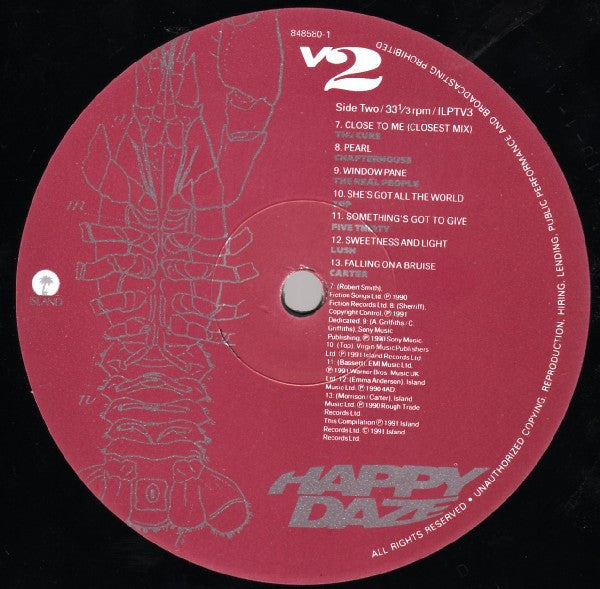 Various – Happy Daze - Volume Two LP vinyl record, image 4 of 4