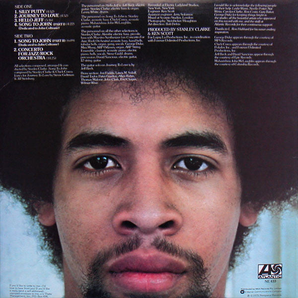 Stanley Clarke – Journey To Love LP vinyl record, image 2 of 4