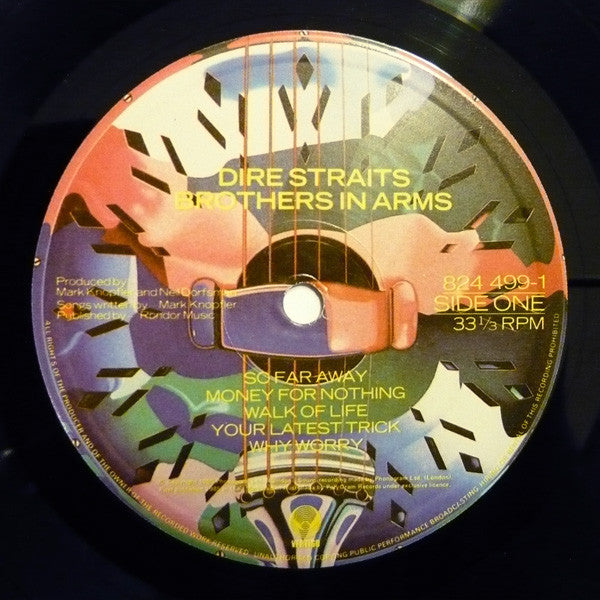 Dire Straits – Brothers In Arms LP vinyl record, image 3 of 7