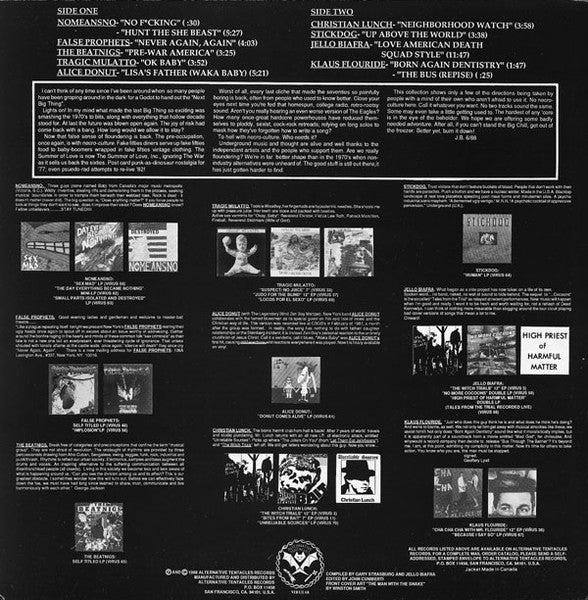 Various – Oops! Wrong Stereotype LP vinyl record, image 2 of 4