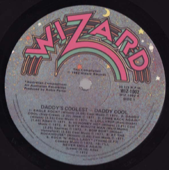 Daddy Cool – Daddy's Coolest - The 20 Greatest Hits Of Daddy Cool LP vinyl record, image 3 of 4