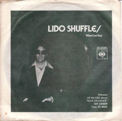 Boz Scaggs – Lido Shuffle / What Can I Say 7" vinyl record, image 1 of 4