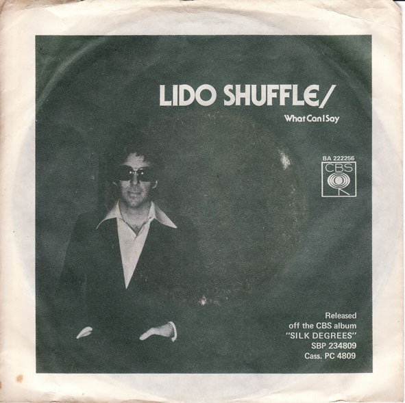 Boz Scaggs – Lido Shuffle / What Can I Say 7" vinyl record, image 1 of 4
