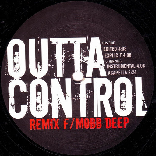 50 Cent, Mobb Deep – Outta Control (Remix) 12" vinyl record, image 1 of 7