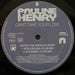 Pauline Henry – Can't Take Your Love 12" vinyl record, image 4 of 4