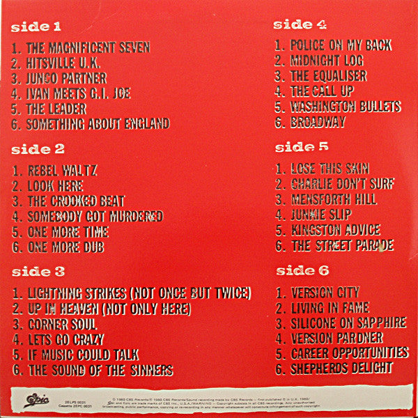 The Clash – Sandinista! (3xLP) LP vinyl record, image 2 of 10