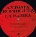 Antonia Rodriguez, Dee D. Jackson – La Bamba / S.O.S. (Love To The Rescue) 12" vinyl record, image 3 of 4