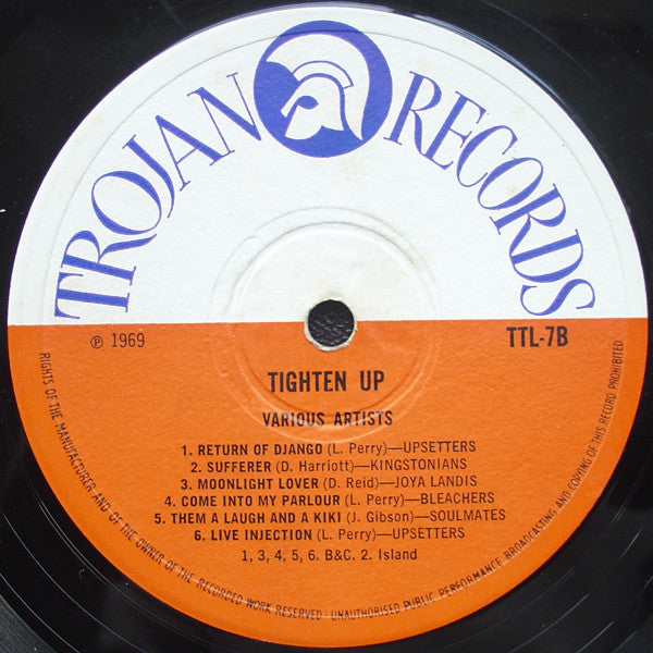 Various – Tighten Up Volume 2 LP vinyl record, image 4 of 4