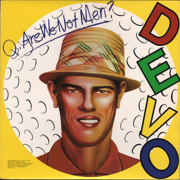 Devo – Q: Are We Not Men? A: We Are Devo! LP vinyl record, image 1 of 7
