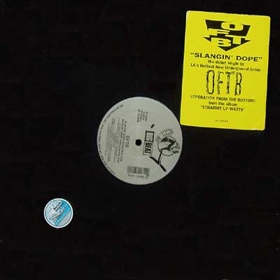 O.F.T.B. – Slangin' Dope 12" vinyl record, image 1 of 4