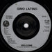 Gino Latino – Welcome 7" vinyl record, image 3 of 4