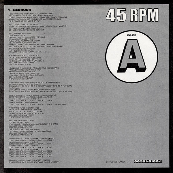 Foetus – Bedrock 12" vinyl record, image 3 of 6