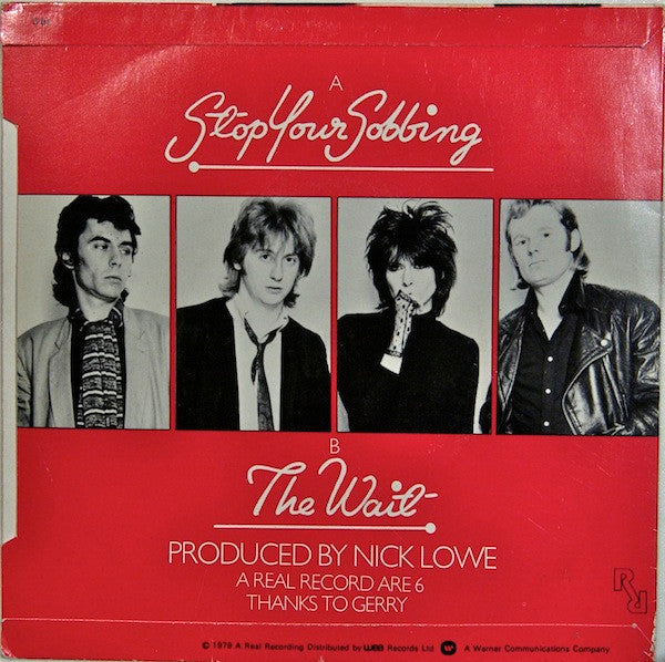 The Pretenders – Stop Your Sobbing 7" vinyl record, image 2 of 4