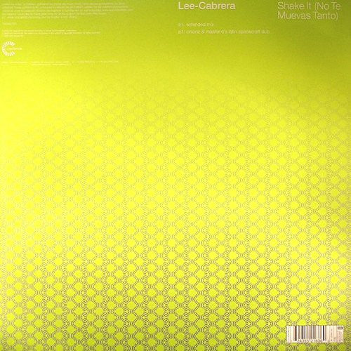 Lee-Cabrera – Shake It (No Te Muevas Tanto) 12" vinyl record, image 2 of 4