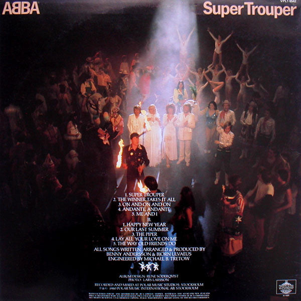 ABBA – Super Trouper LP vinyl record, image 2 of 4