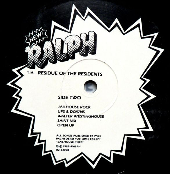The Residents – Residue Of The Residents LP vinyl record, image 4 of 6