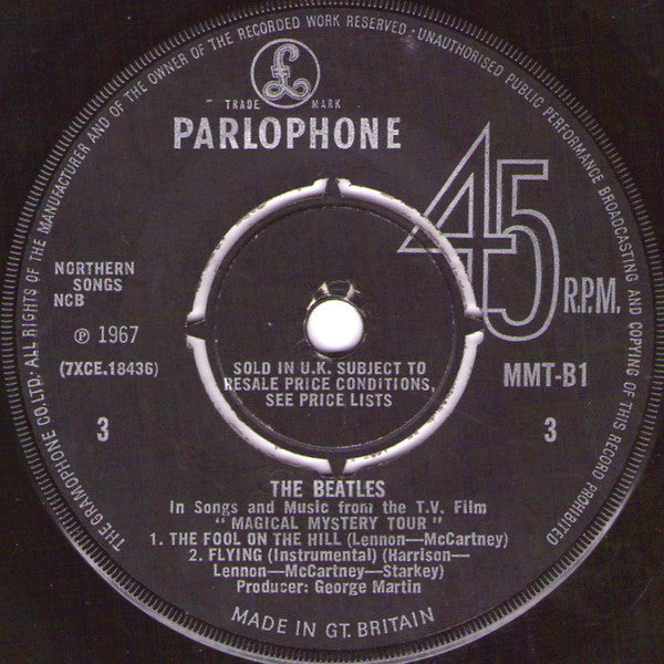 The Beatles – Magical Mystery Tour (2x7") 7" vinyl record, image 7 of 10