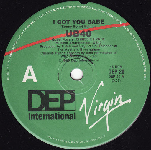 UB40 – I Got You Babe