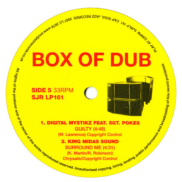 Various – Box Of Dub - Dubstep And Future Dub (3xLP) LP vinyl record, image 8 of 9